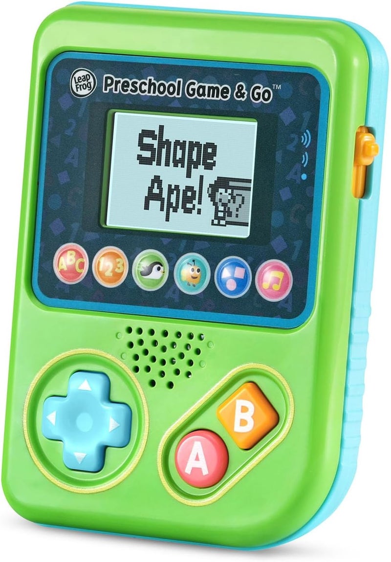 LeapFrog Preschool Game and Go Handheld Video Game Toy, Green - Image 3